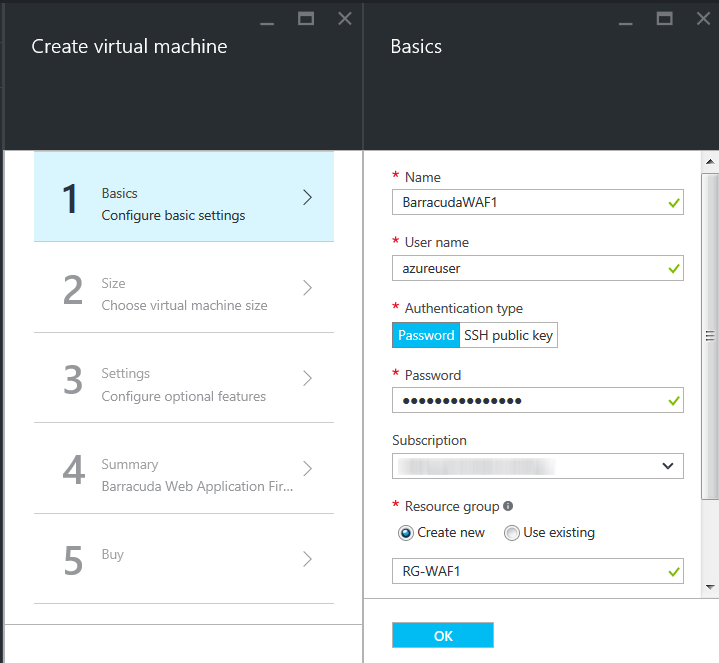 Azure Resource Managerモデルを使用したBarracuda CloudGen WAFの導入とプロビジョニング のページ写真 4