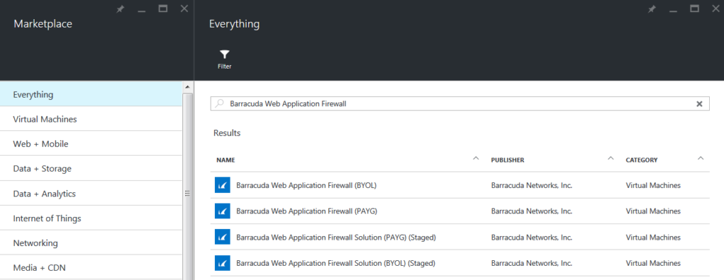 Azure Resource Managerモデルを使用したBarracuda CloudGen WAFの導入とプロビジョニング のページ写真 2
