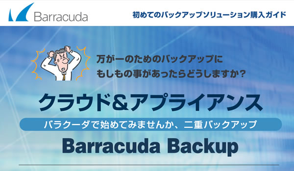 Backup 関連資料請求 のページ写真 1