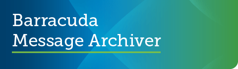 Barracuda Message Archiverファームウェア5.2.3.006がGAリリースされました。 のページ写真 3